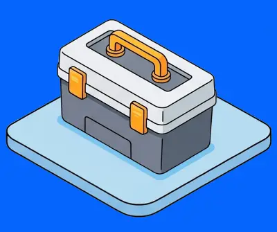 Ilustración de una caja de herramientas